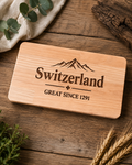 Schneidebrett „Switzerland Great Since 1291“